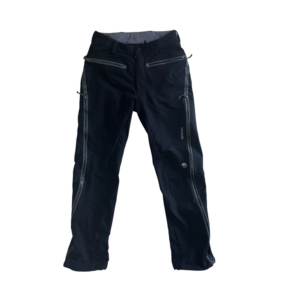 Mountain Hardwear Conduit Softshell Pants Black Women’s XS Fleece Lined